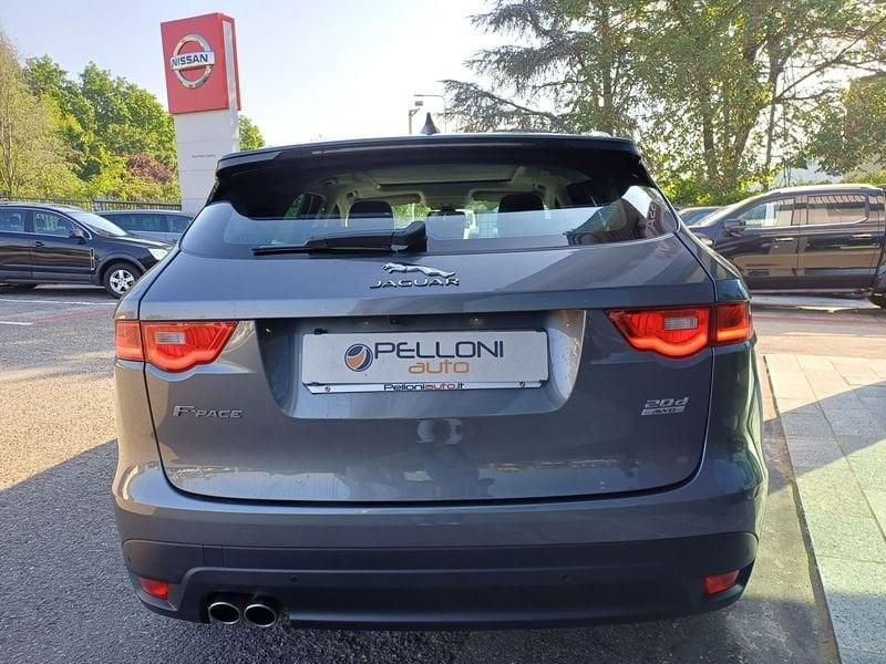 Jaguar F-Pace F-Pace 2.0d awd 180cv auto R 20" KM CERTIFICATI