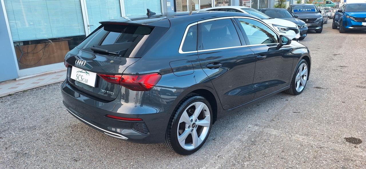 Audi A3 SPORTBACK 30 TFSI MHEV S tronic Business Advanced