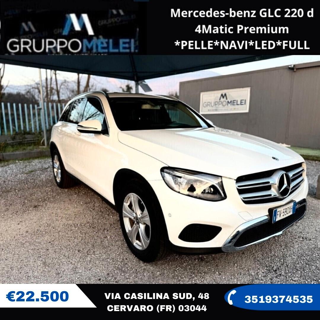 Mercedes-benz GLC 220 d 4Matic Premium *PELLE*NAVI*LED*FULL