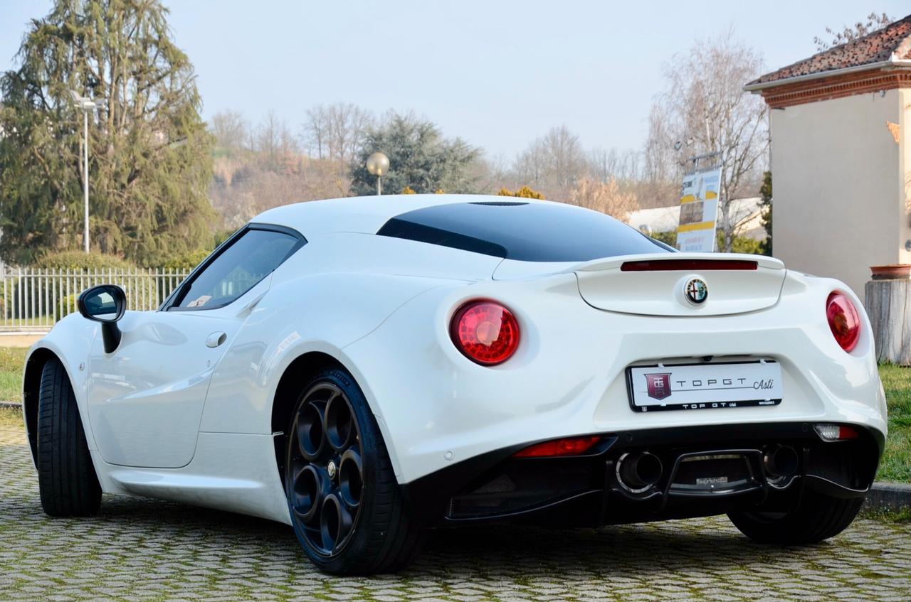 ALFA ROMEO 4C COUPE 1750 TBI 240cv TCT, UFF ITALIANA, BIANCO PERLA, SCARICO CAPRISTO, PERMUTE