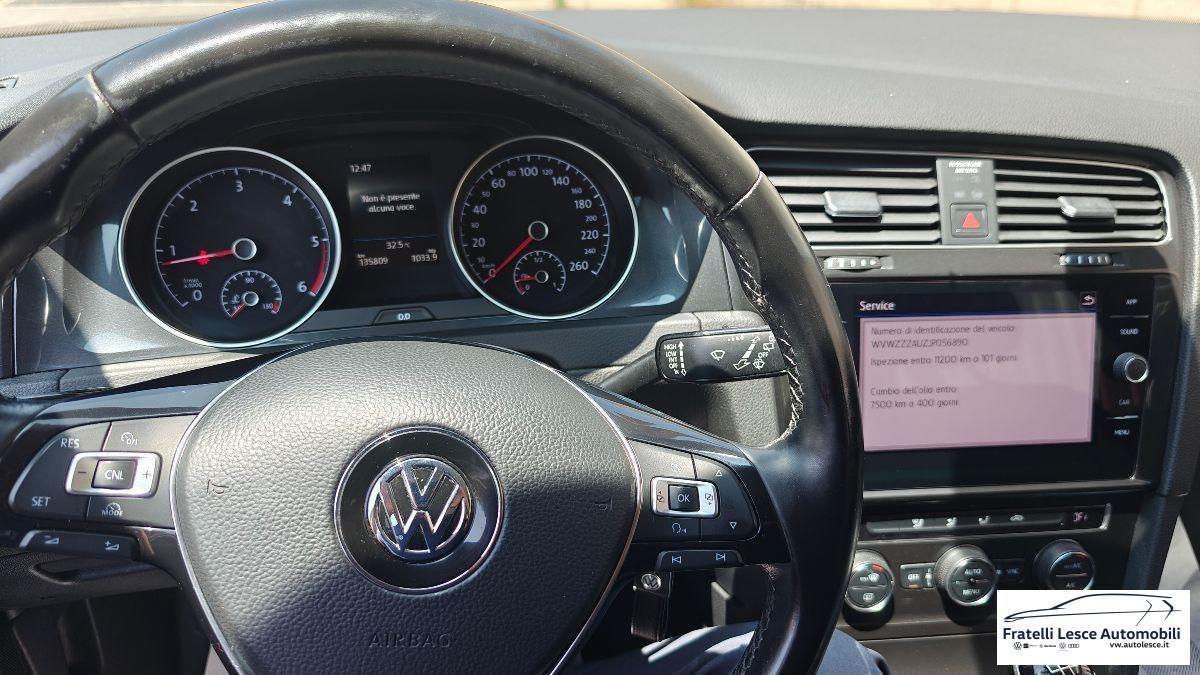 VOLKSWAGEN - Golf 5p 1.6 tdi Business 115cv (sede Piano Lago)