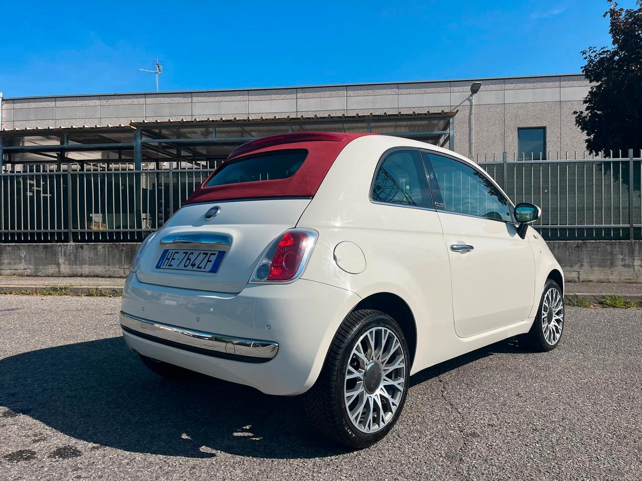 Fiat 500 1.2 benz cabrio solo 59.000 km