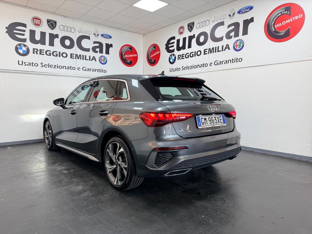 Audi A3 SPB 30 2.0 TDI 116CV S tronic S line edition 06/2023 NEOPATENTATI EURO 6D TEMP