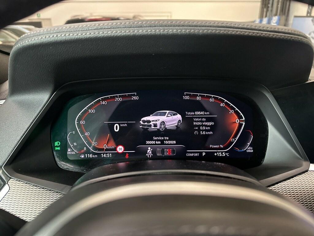 BMW X6 30 d Mild Hybrid 48V Msport xDrive Steptronic