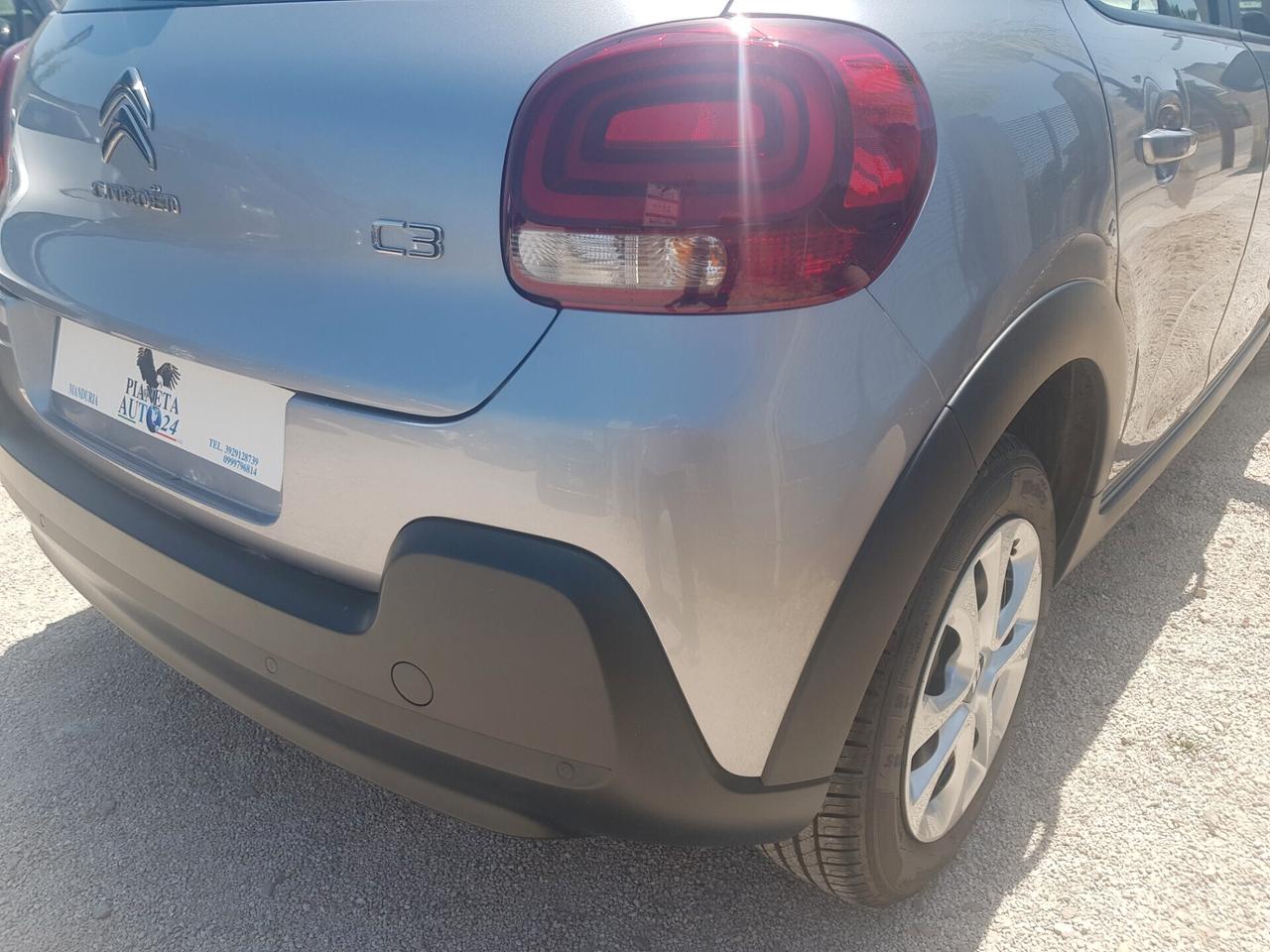 Citroen C3 1.2 83cv Navy Led Cruise Sensori