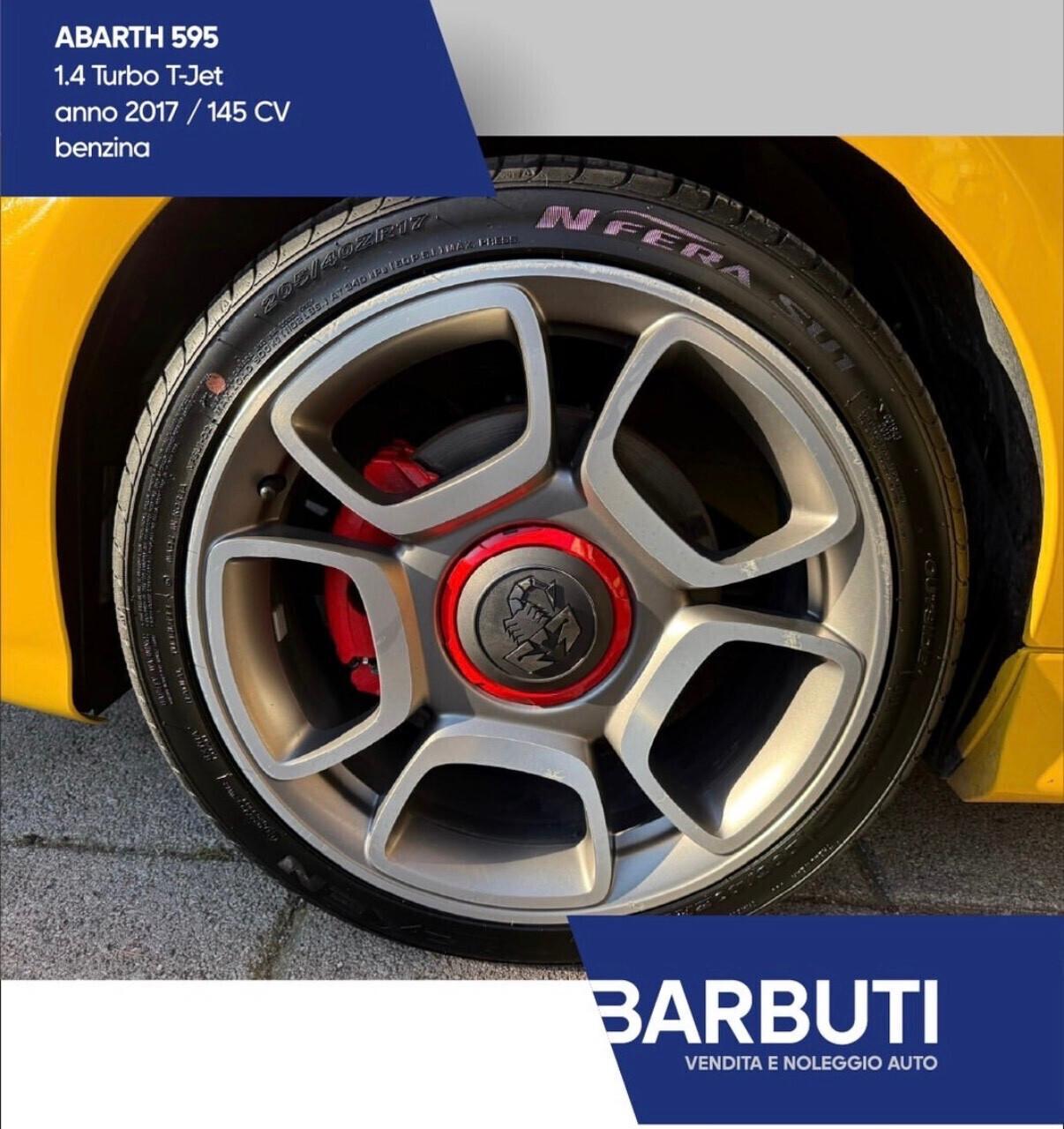 Abarth 595 -2017 1.4 Turbo T-Jet 145 CV