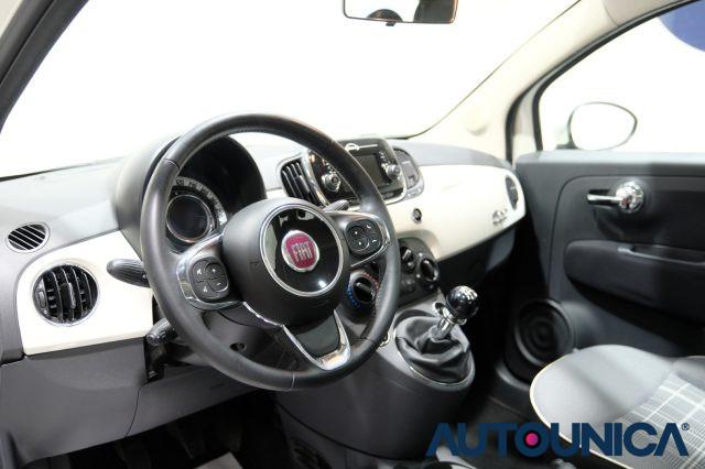 FIAT 500 1.2 BENZINA LOUNGE NEOPATENTATI TETTO PANORAMA