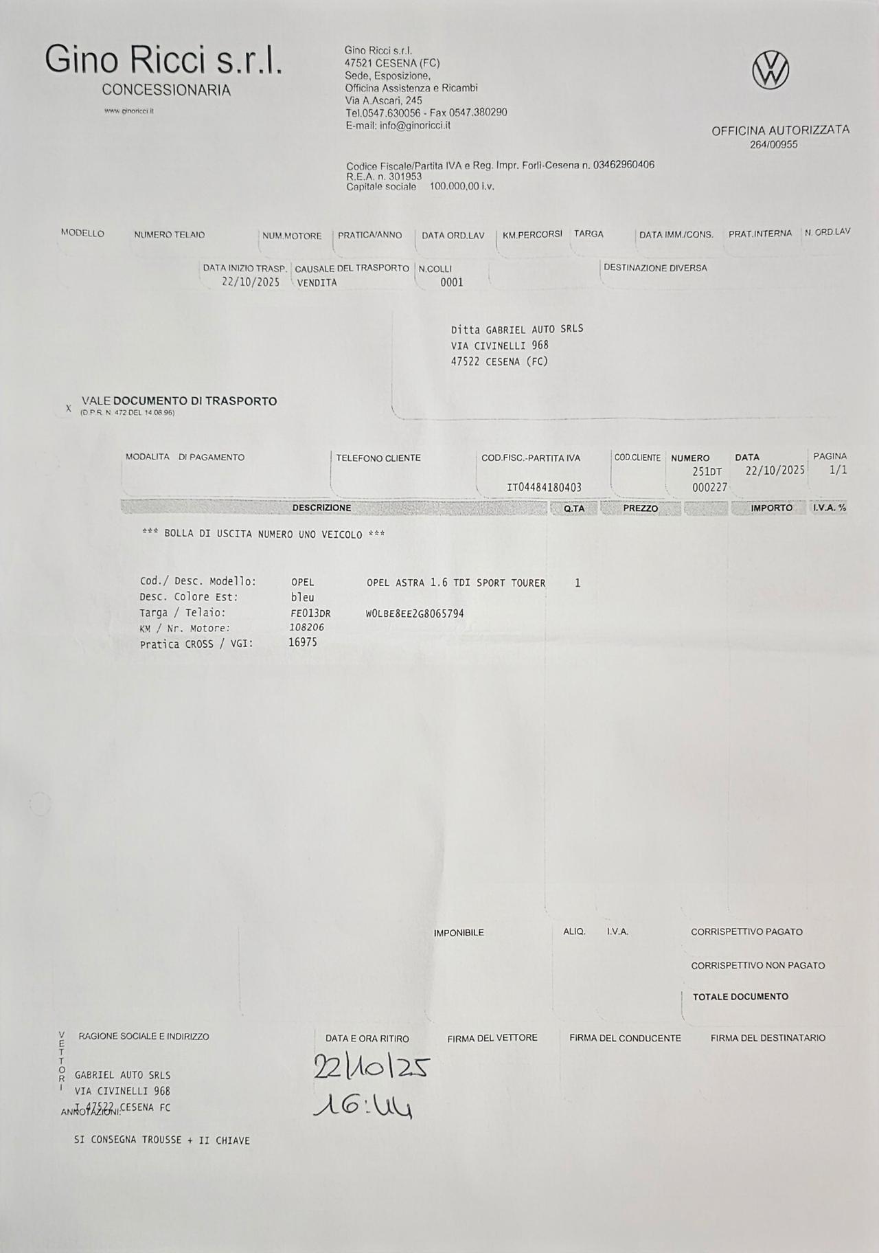 Opel Astra 1.6 CDTi Sports Tourer