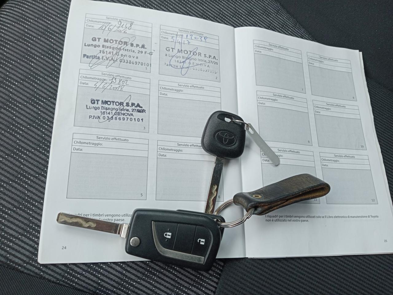 Toyota Yaris 1.0 5 porte Active