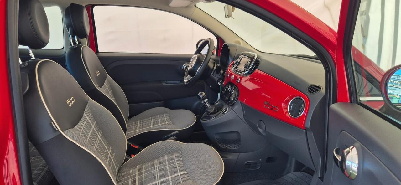 FIAT 500 BENZINA 1.2 69CV LOUNGE 05/2016