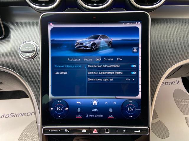 MERCEDES-BENZ C 200 d Mild hybrid Advanced Plus LUCI AMBIENTE