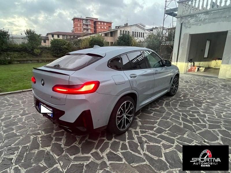 BMW X4 UNICO PROPRIETARIO TUTTA TAGLIANDATA BMW X4 xDriveM40d 48V