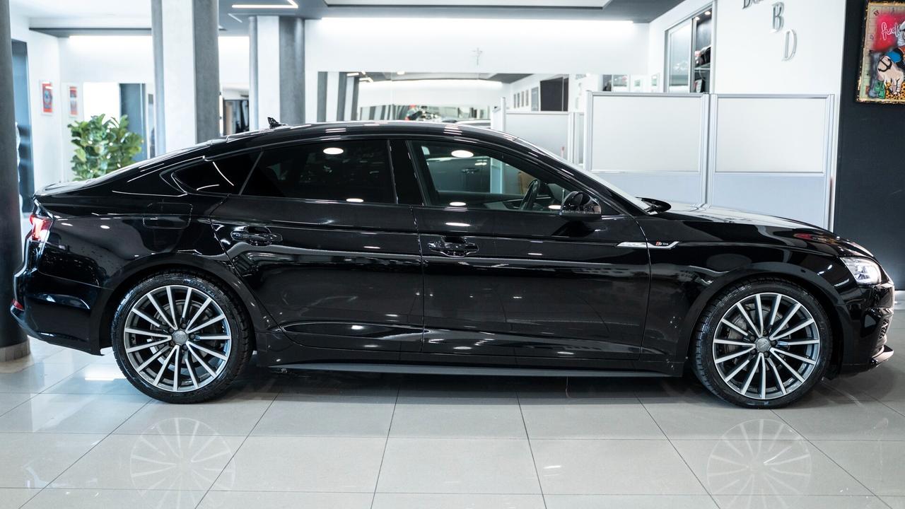 Audi A5 SPB SPORTBACK 40 2.0 TDI 190 CV QUATTRO 19" S LINE TRONIC VIRTUAL CKT XENO NAVI PELLE FULL