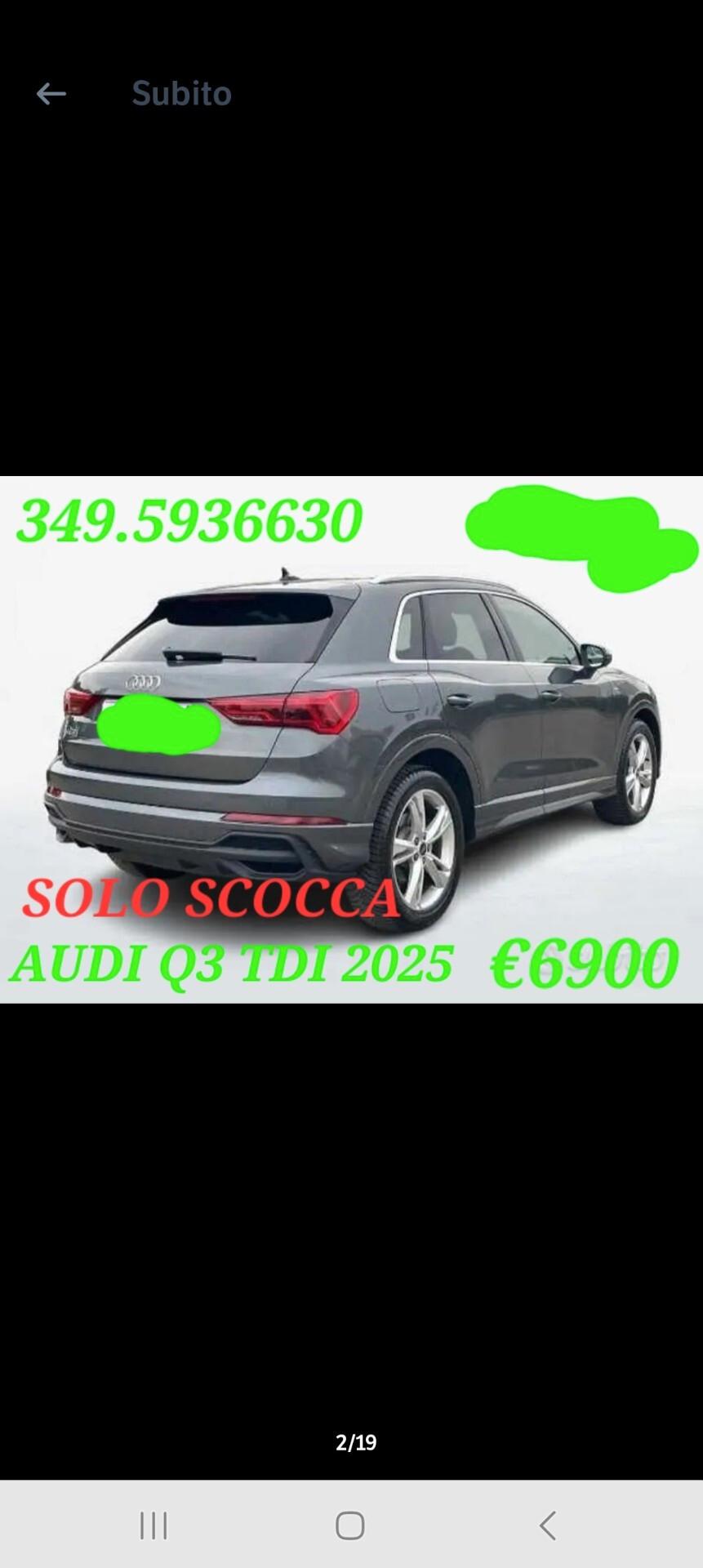 Audi Q3 35 TDI incidentata sinistrata mondialcars 025