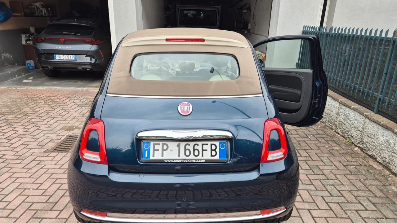 Doppio treno cerchi e gomme Fiat 500 C 1.2 Lounge