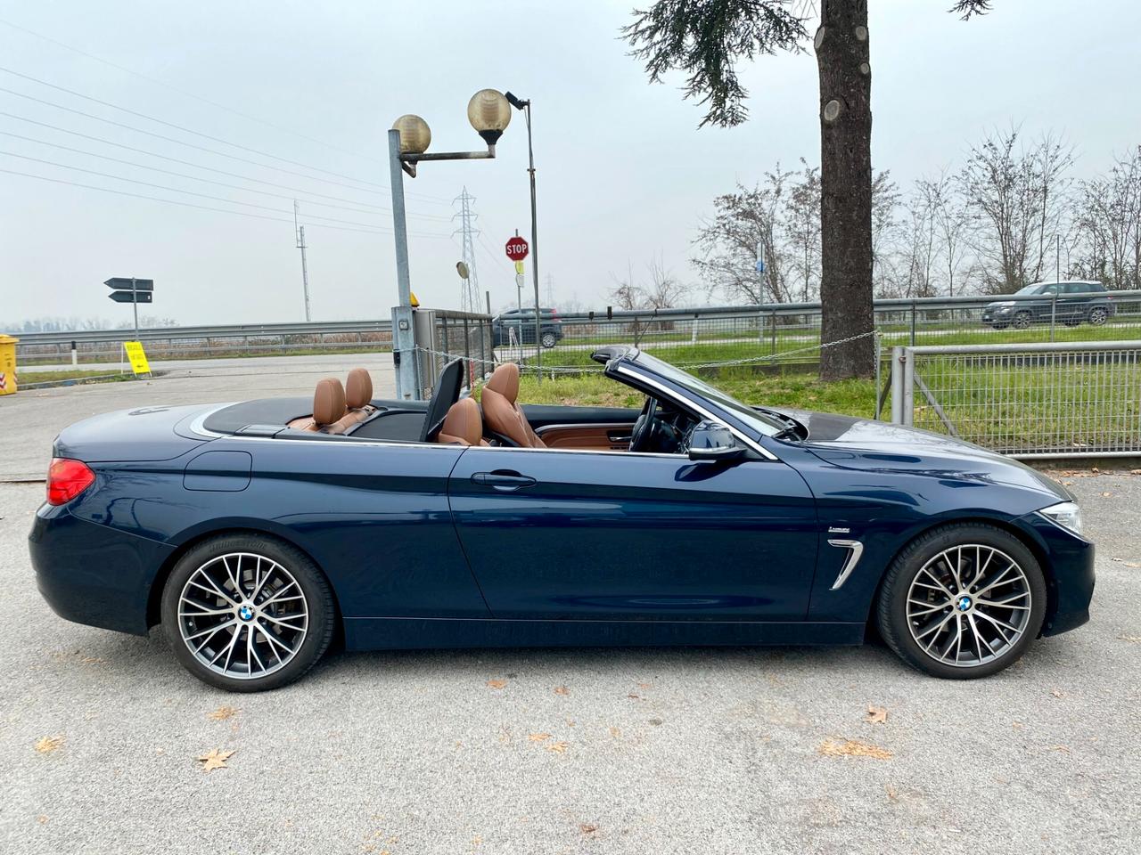 BMW 420 d Cabrio Luxury 190cv auto TAGLIANDI BMW