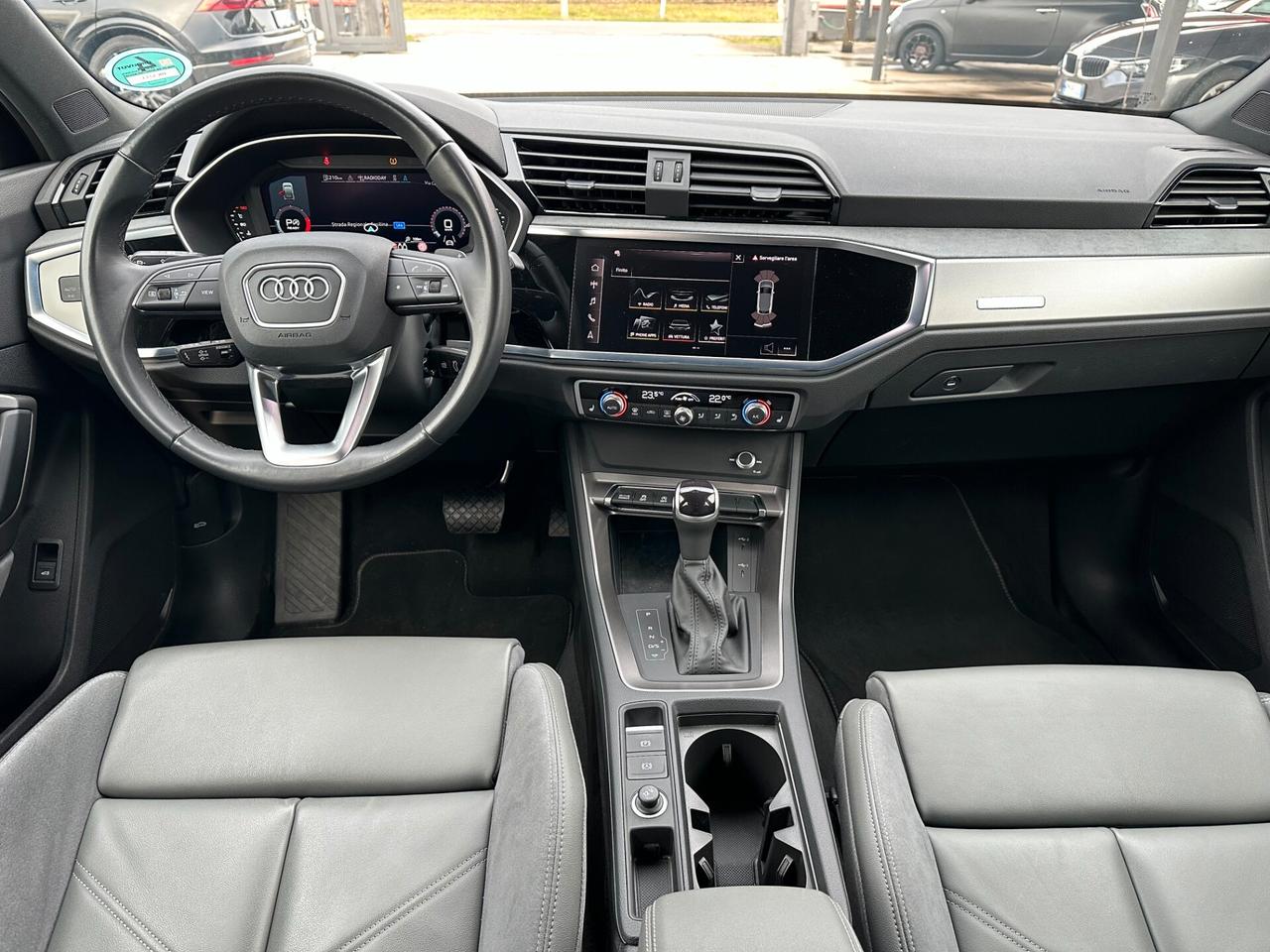Audi Q3 2.0TDI*S-LINE*QUATTRO*200CV*VIRTUAL*AUT*GANCIO*