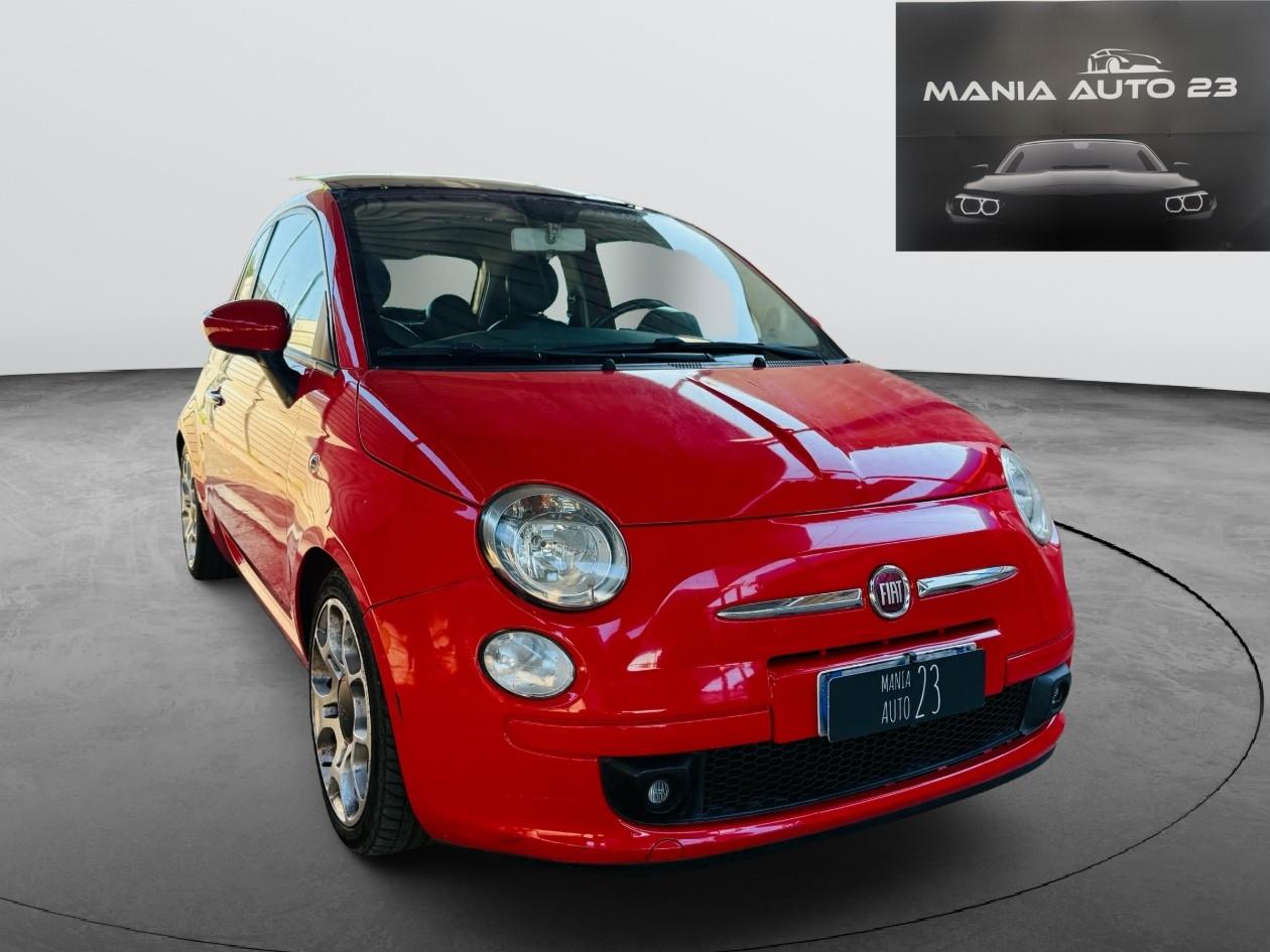 500 SPORT*1.4 *FULL* *100CV*TETTO*PELLE*