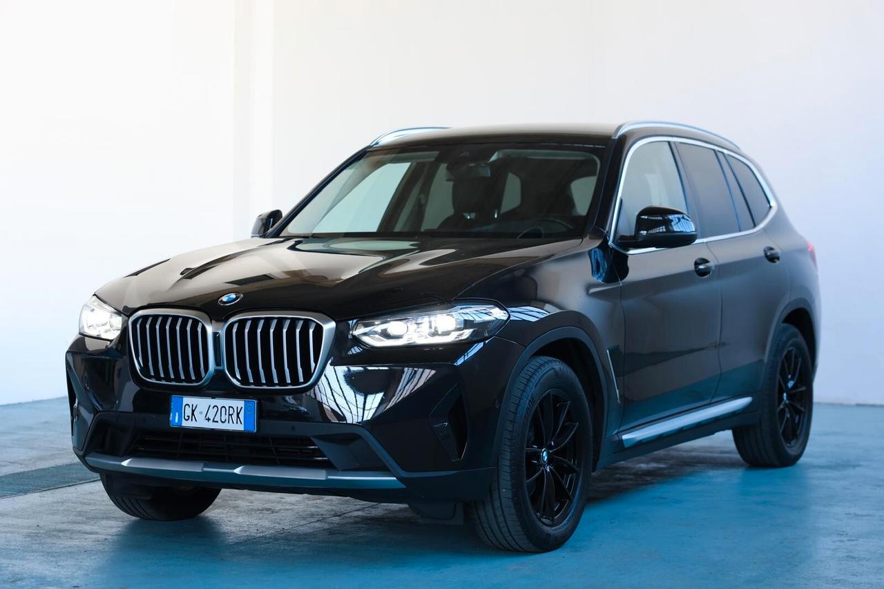 BMW X3 G021 2022 sdrive18d mhev 48V auto UNIPROPRIETARIO IVA ESPOSTA