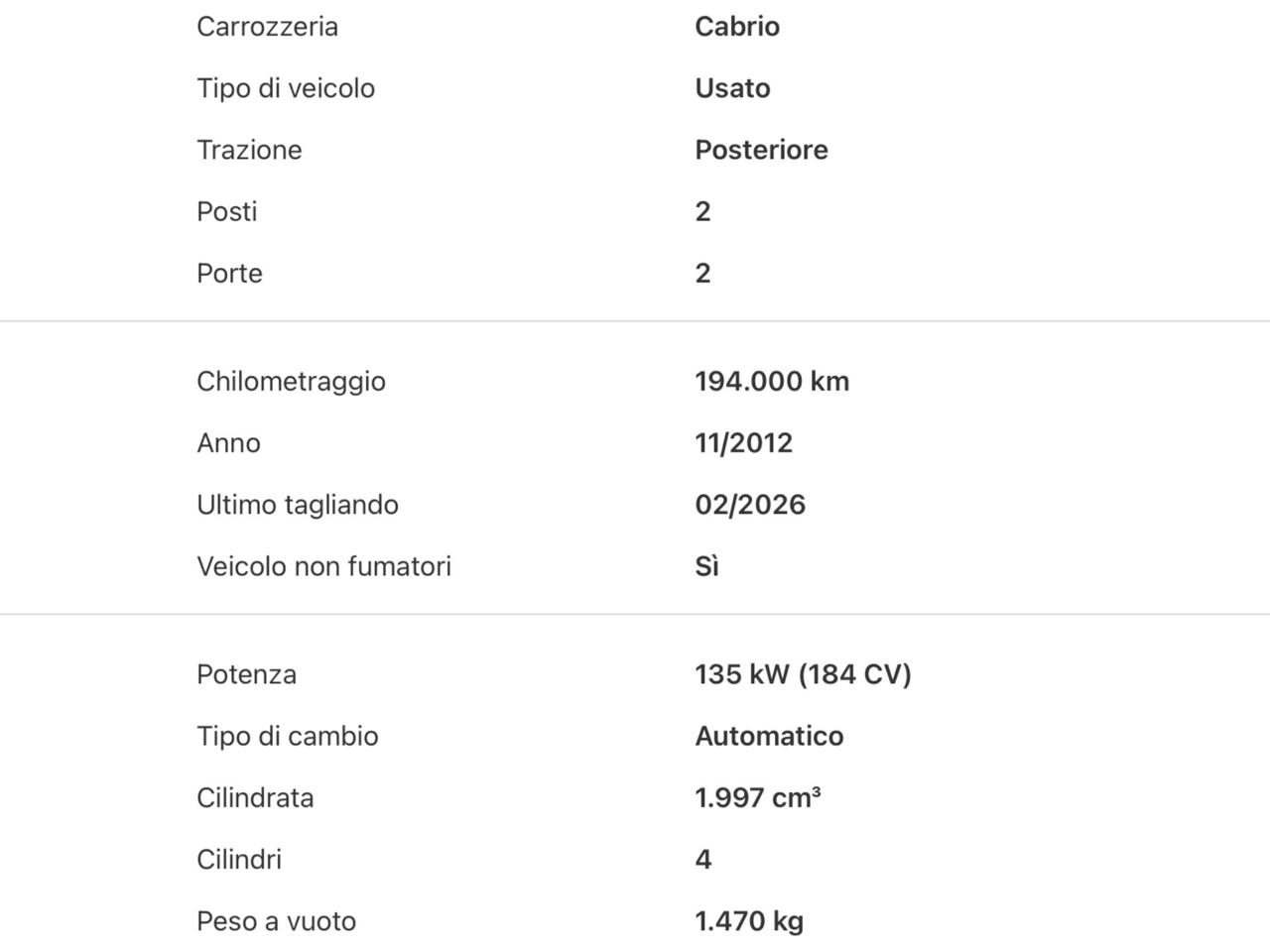 Bmw Z4 sDrive20i Perfetta