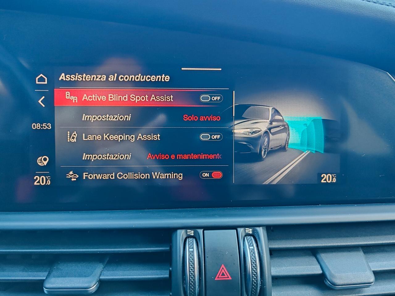 Alfa Romeo Giulia 2.2 TD AT8 190cv Ti