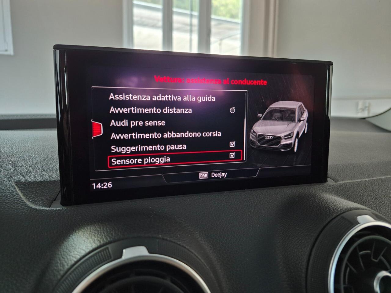 Audi Q2 35 1.5 TFSI ADVANCED S-TRONIC FARI MATRIX BLACK PACK RETROCAM. ACC AUTO UFFICIALE AUDI 1 PROPRIETARIO