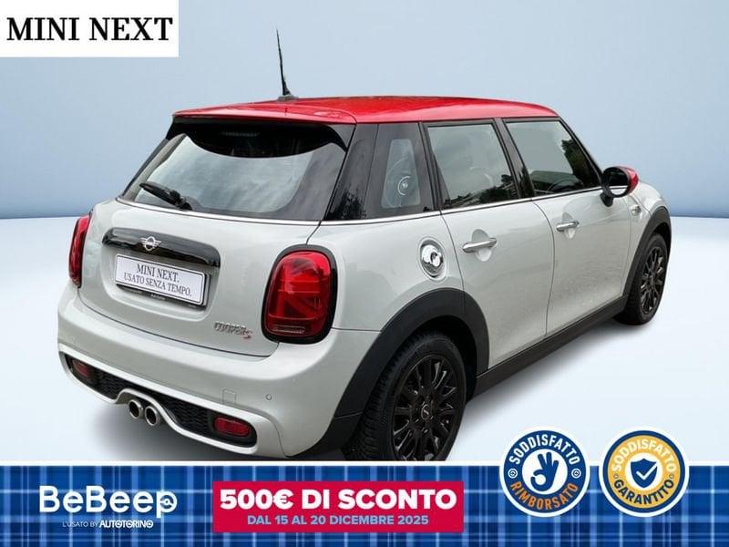 MINI Mini 5 porte MINI 5P 2.0 COOPER S HYPE AUTO