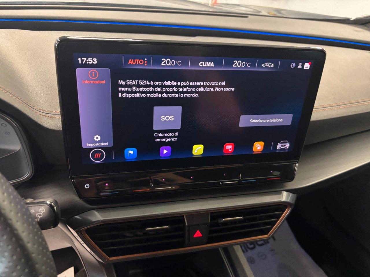 Cupra Formentor 1.5 Benzina DSG Automatico StraFull
