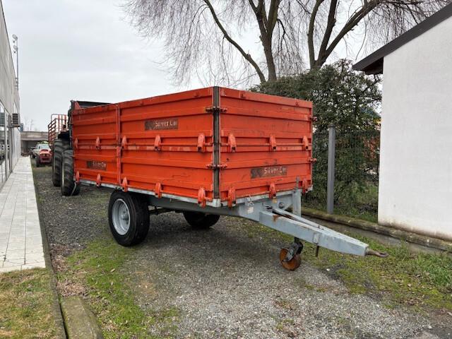 Rimorchio agricolo SILVER CAR ribaltabile posteriore