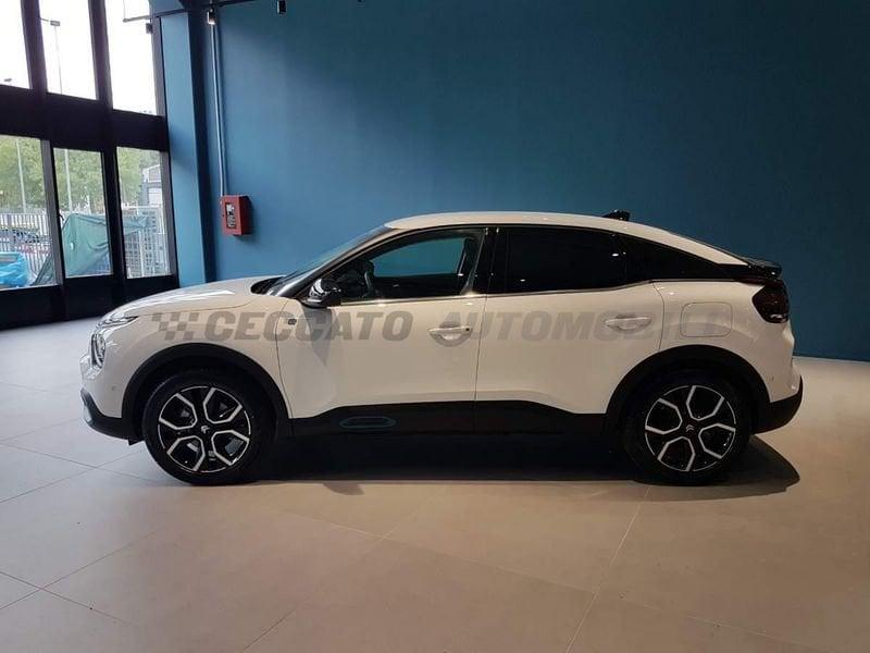 Citroën e-C4 motore elettrico 136 CV Shine