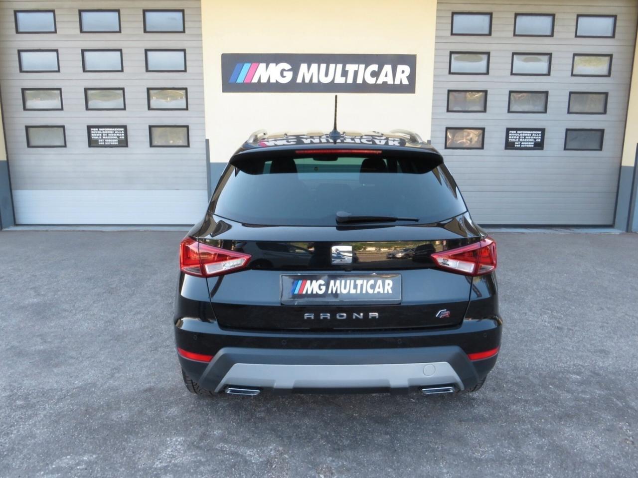 Seat Arona 1.0tsi FR 115cv dsg. km 63.100. full led/sensori ant-post/retrocamera/navi