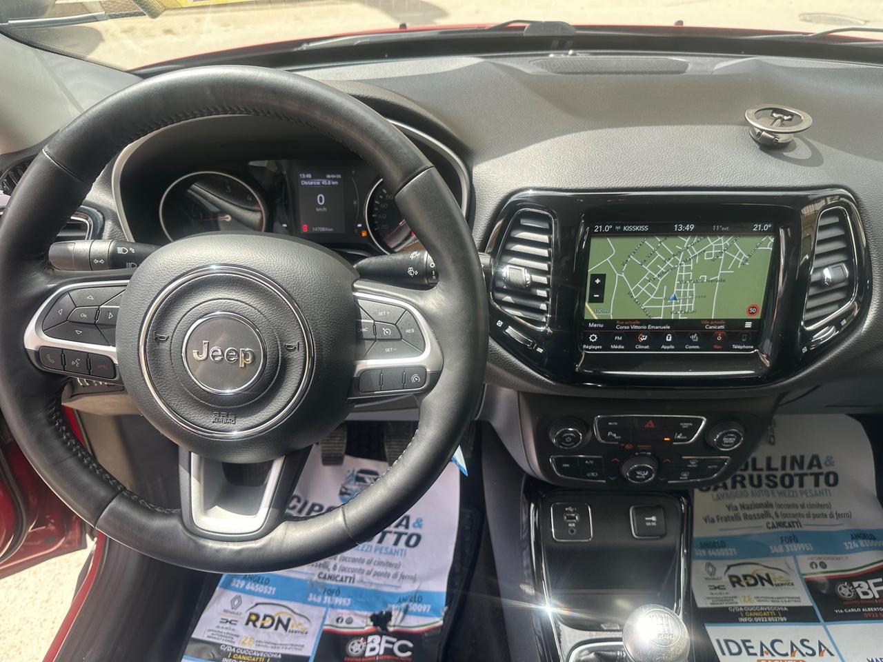 Jeep Compass 1.6 MTJ II 2WD Longitude 7/2019 KM 147500 CERT 1PROP