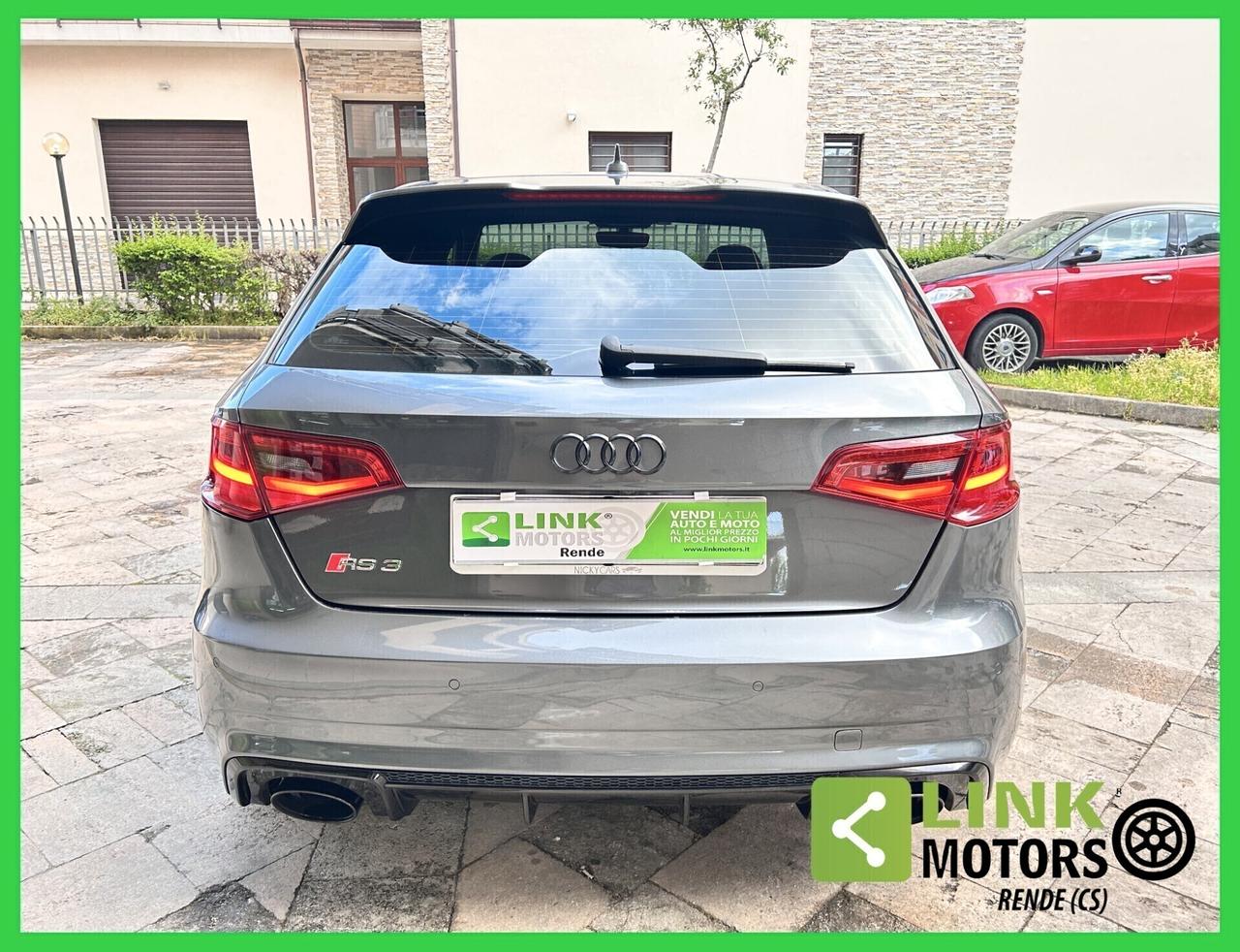 Audi RS 3 SPB 2.5 TFSI quattro 367cv S tronic S line 02/2016