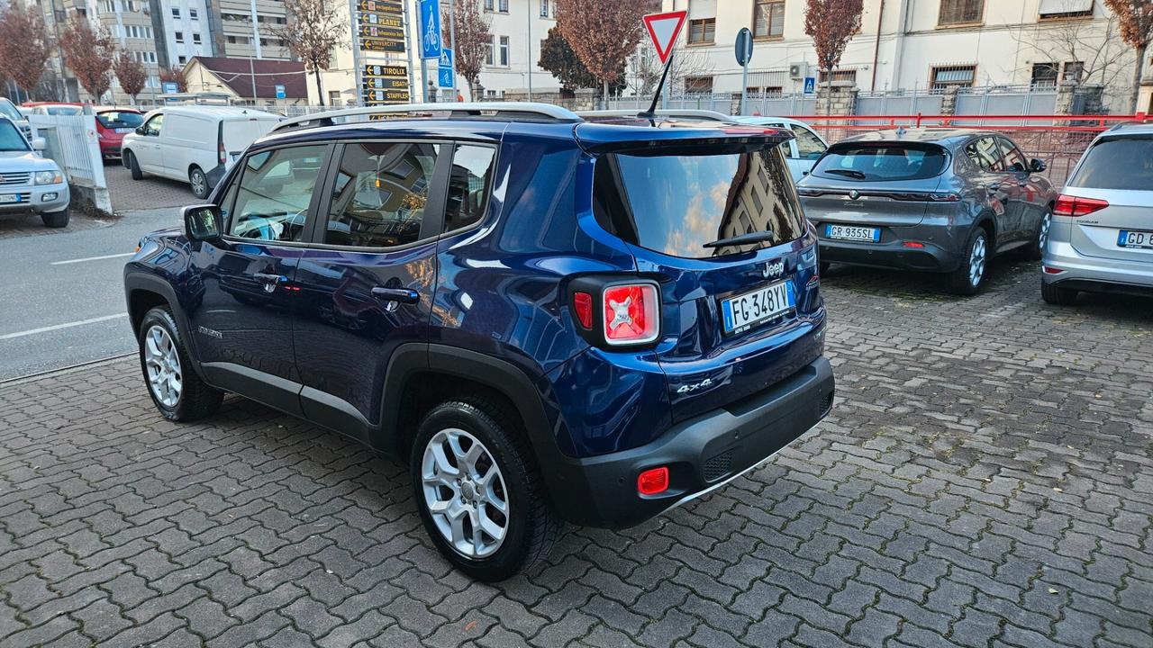 Jeep Renegade 2.0 mjt Limited 4wd 140cv auto RIDOTTE-TETTO-CAM