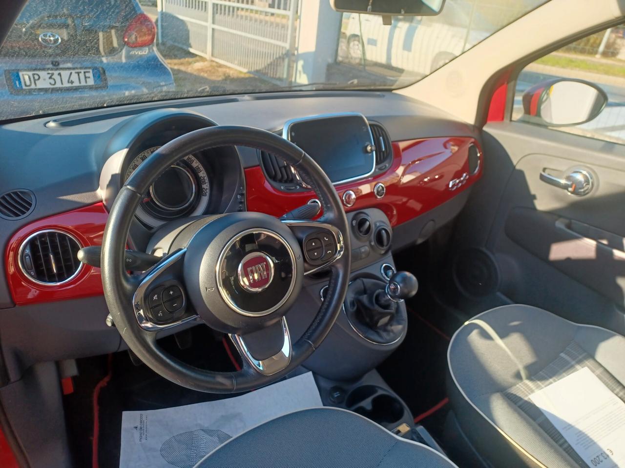 Fiat 500 C 1.2 Lounge*IDONEA NEOPATENTATI *NAVI 3D