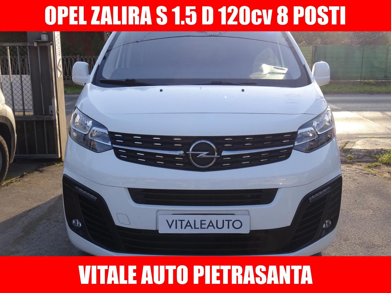 Opel Zafira Life 1.5 Diesel 120CV S&S S 8 POSTI