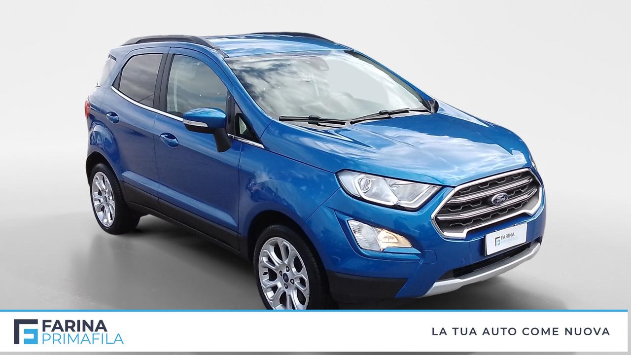 FORD EcoSport 2018 - EcoSport 1.0 ecoboost Titanium s&s 125cv my2