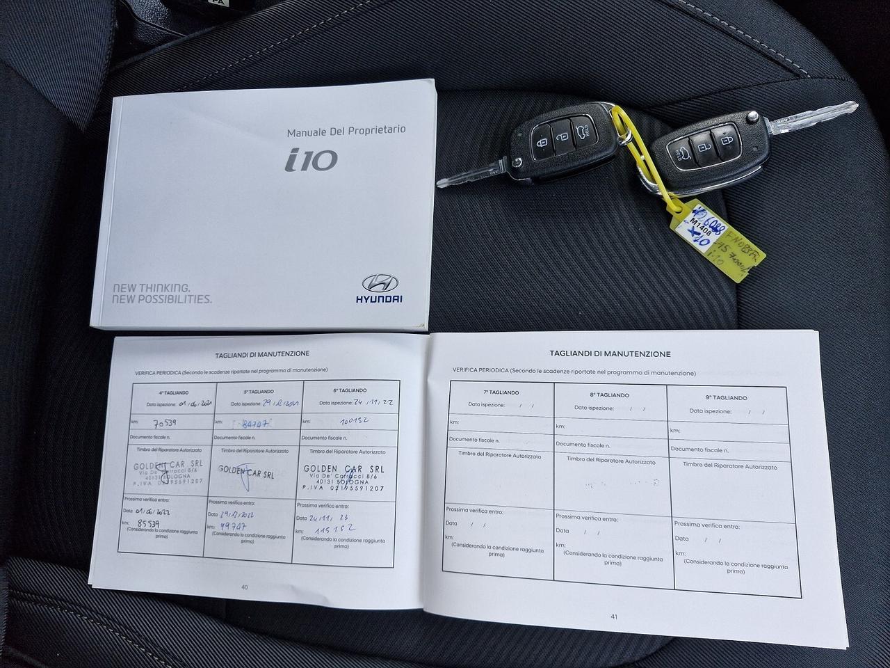 HYUNDAI I10 1.0 BENZINA ANNO 2018 150000KM