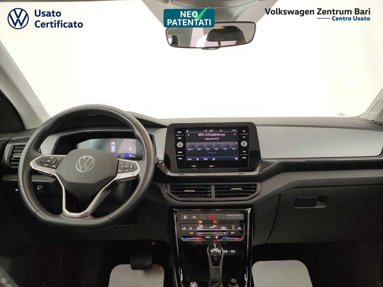 Volkswagen T-Cross 1.0 tsi life 115cv dsg