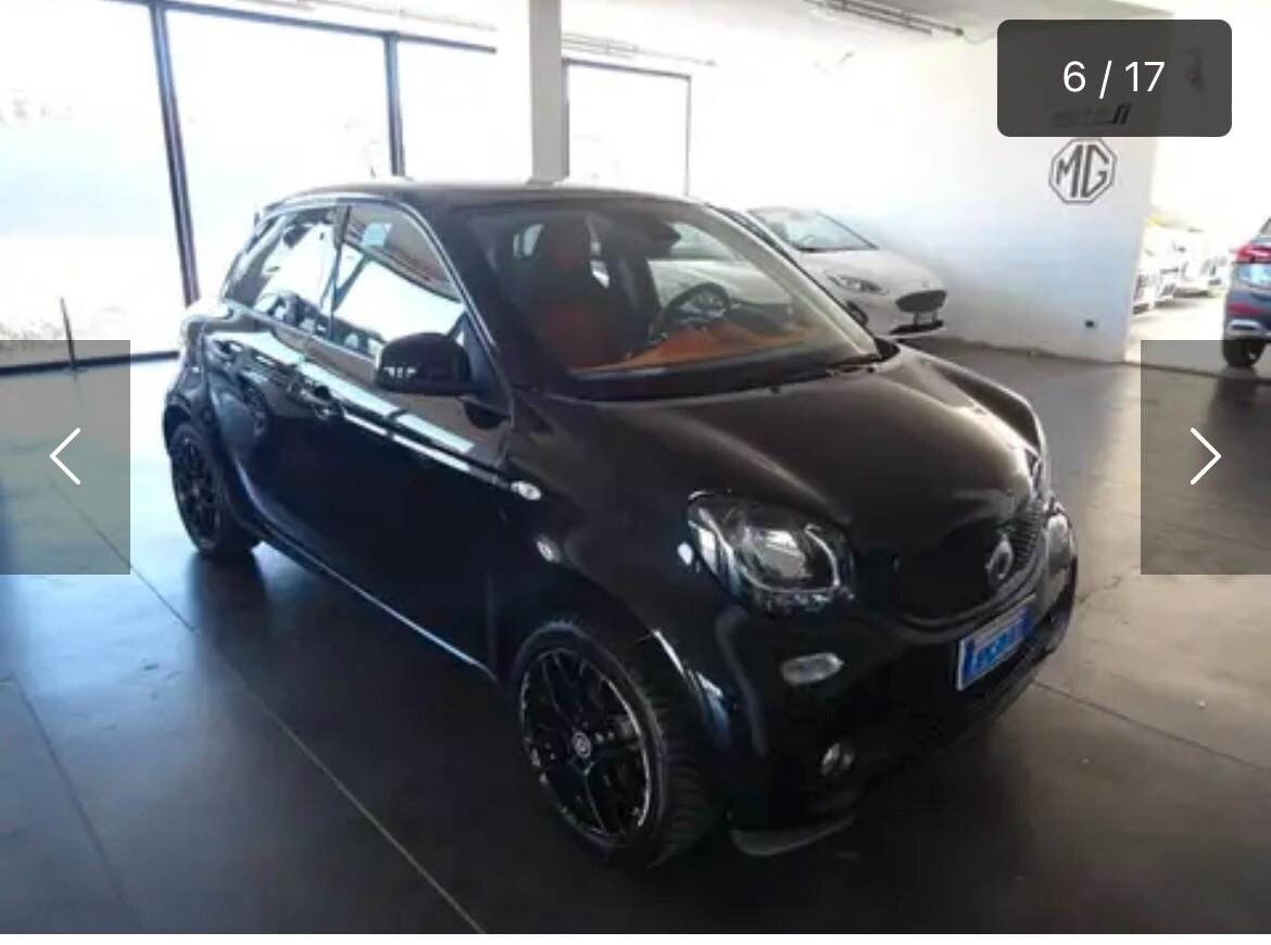 SMART FORFOUR 1000 BENZINA AUTOMATICA KM CERTIFICATI UNICO PROPRIETARIO 2016