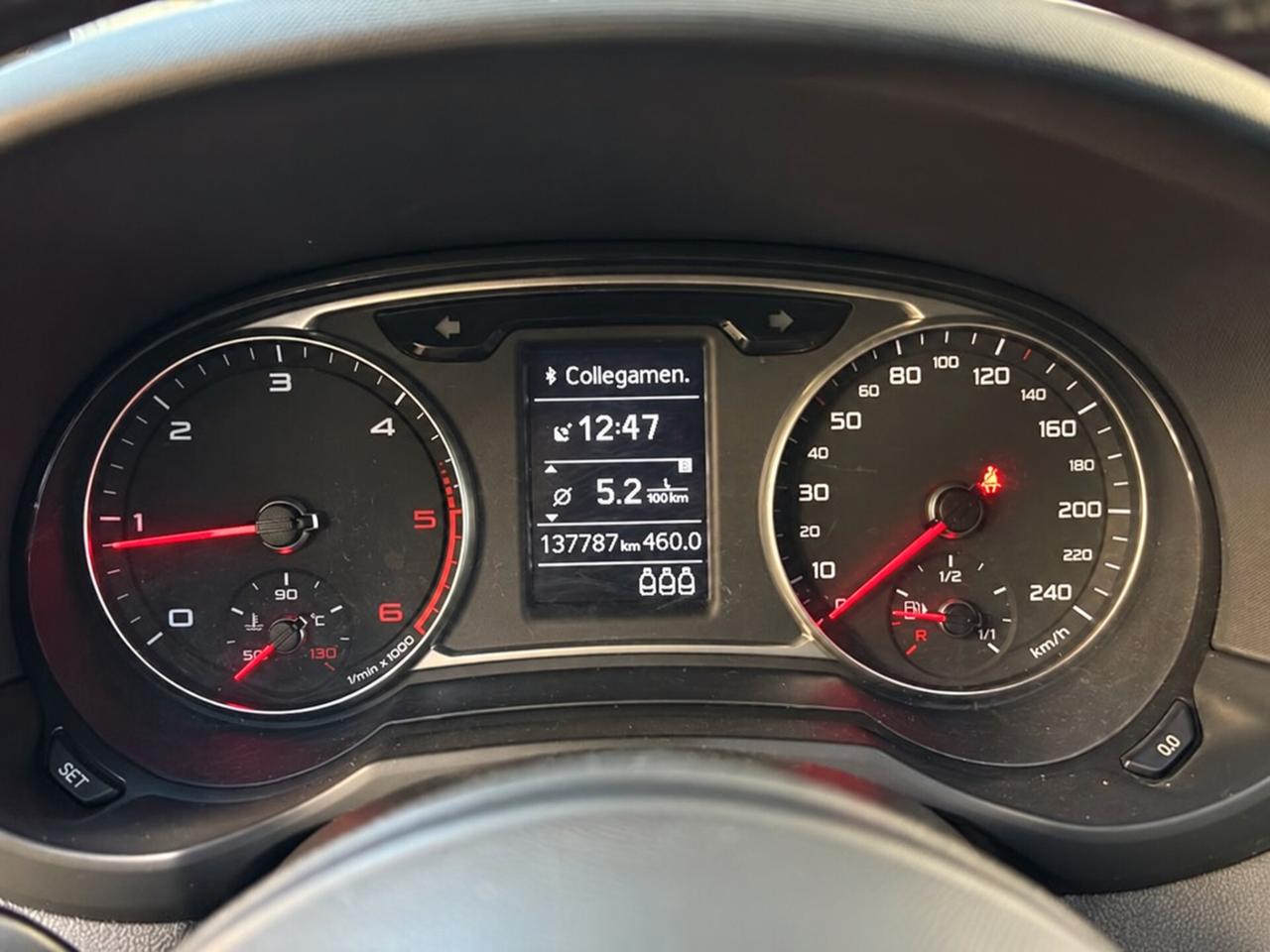 AUDI A1 SPORTBACK 1.6 S LINE 105CV — CAMBIO MANUALE, INTERNI MISTO PELLE
