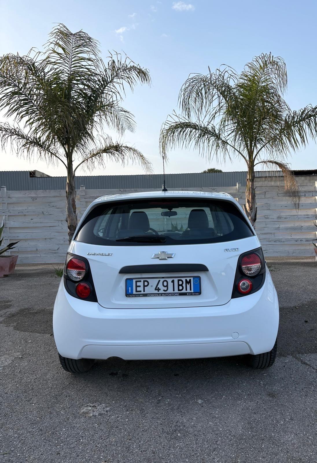 CHEVROLET AVEO 1.2 BENZINA/GPL 2013