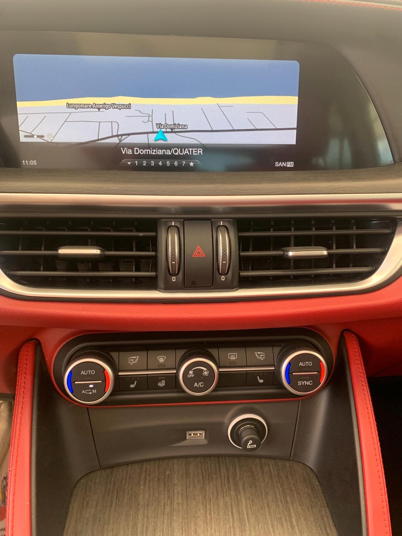 Alfa Romeo Stelvio 210 CV Q4 full tetto uniprò