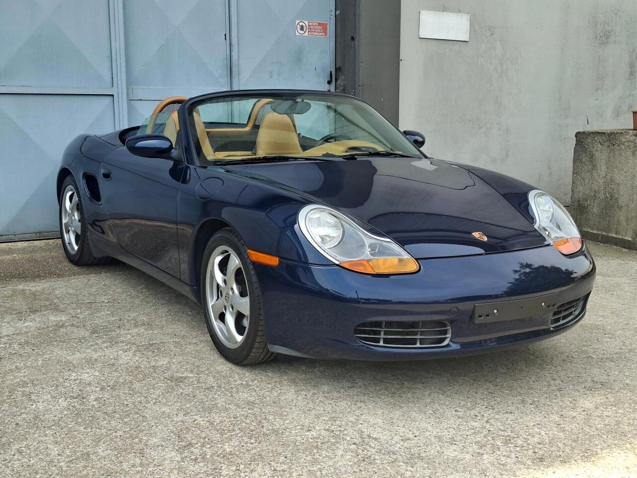 Porsche Boxster 986 2.7 220 cv *BLU/BEIGE*HARD TOP*