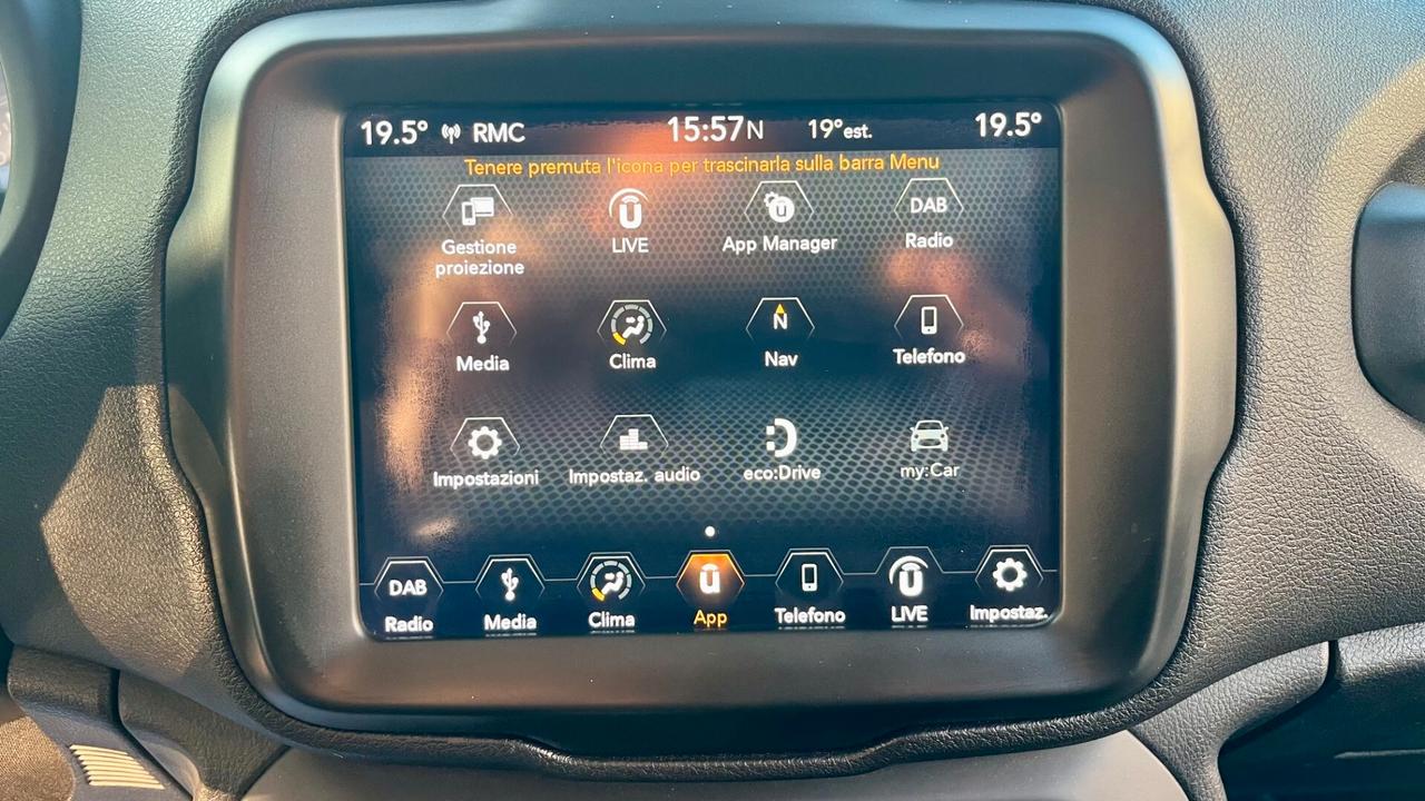 Jeep Renegade 1.4 m-air Night Eagle fwd 140cv "MOTORE NUOVO CON FATTURA"