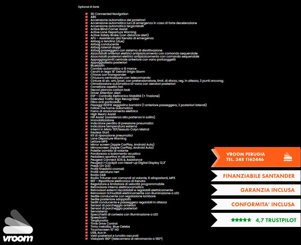 PEUGEOT 3008 1.5 BlueHDi 130 S&S EAT8 Allure 2021