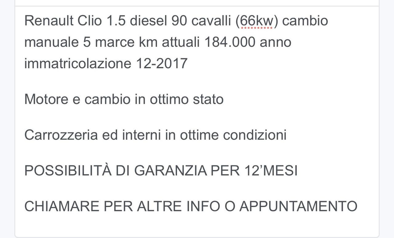 Renault Clio dCi 8V 90 CV 5 porte Duel2