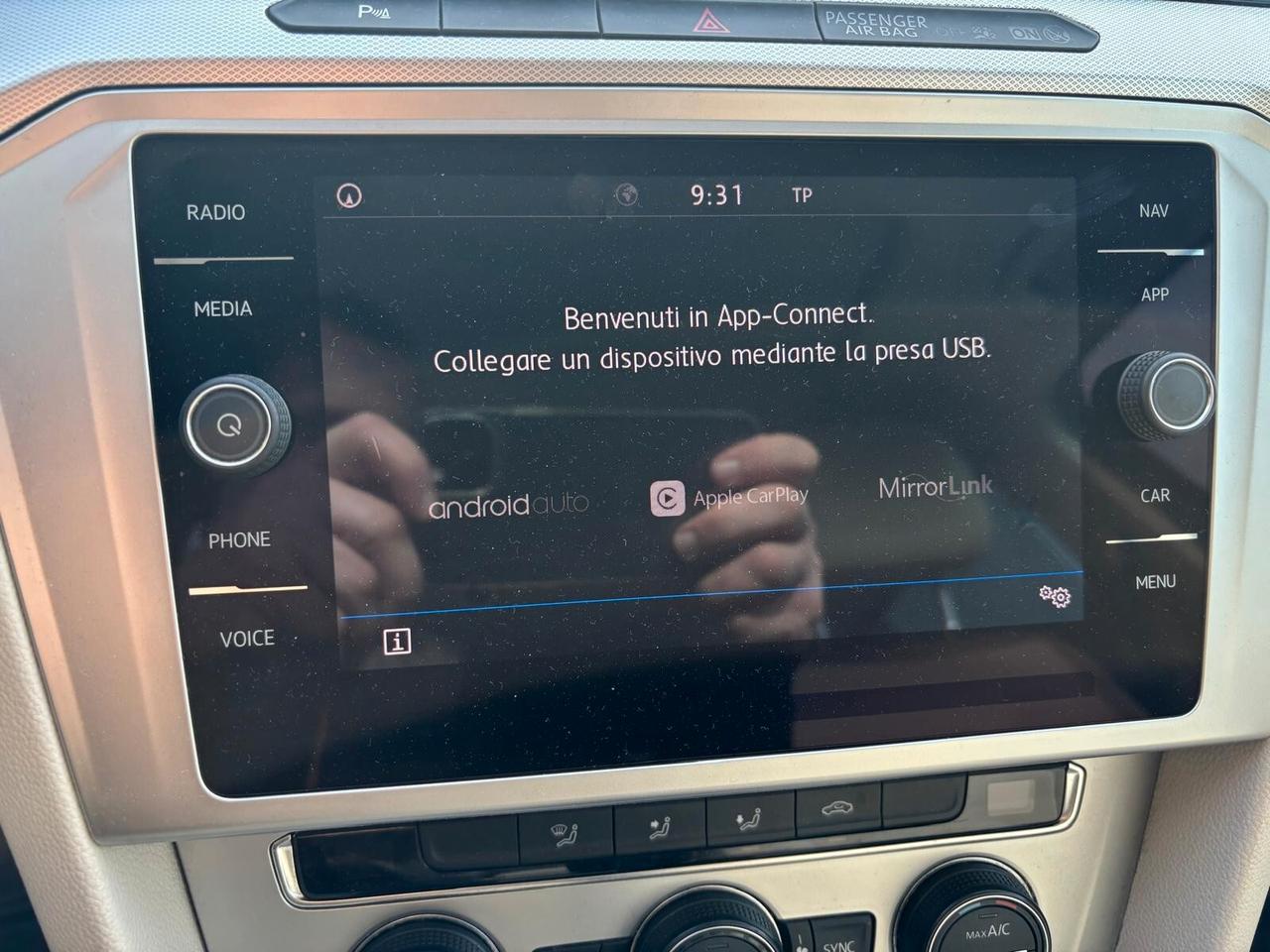 Volkswagen Passat 1.6 TDI 120CV TETTO APRIBILE