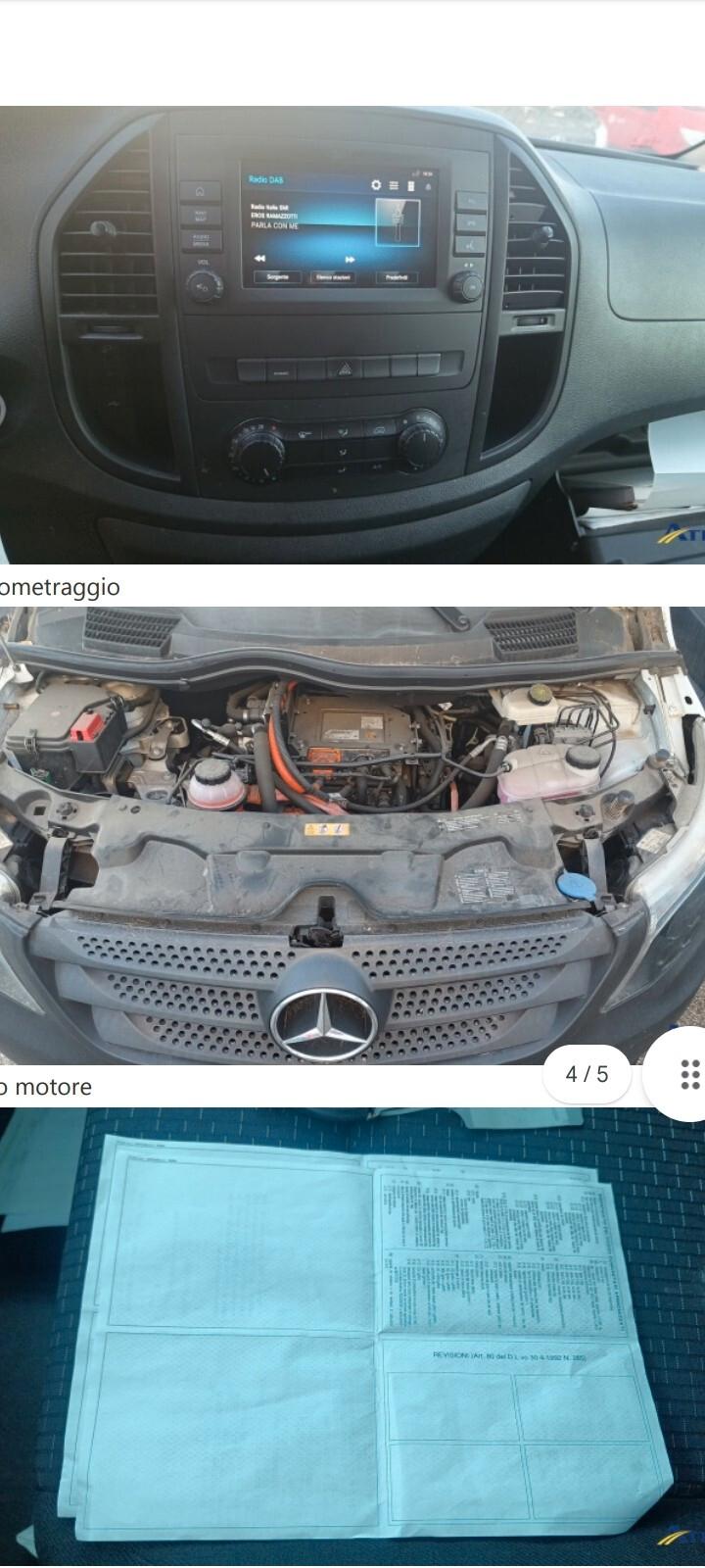 MERCEDES VITO LONG ELETTRICO FURGONE