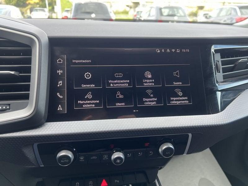 Audi A1 Sportback 30 TFSI S tronic S line Black Edition 116cv